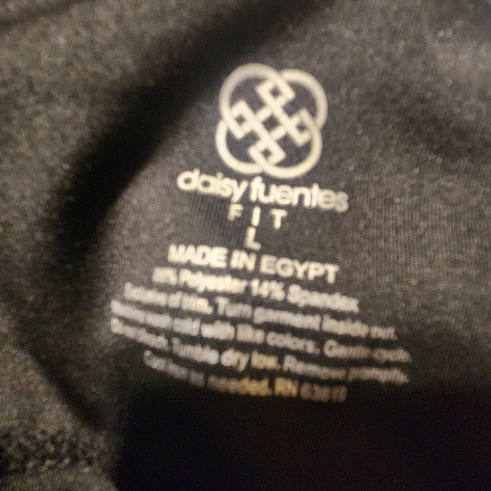 Daisy Fuentes Women's High-Rise Active Pants - Picture 4 of 4